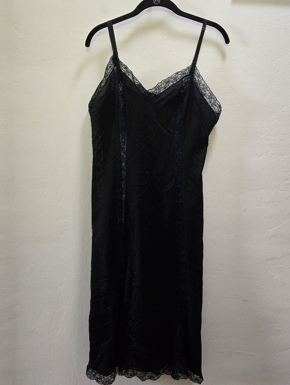 Vanity Fair Lace Slip Dress